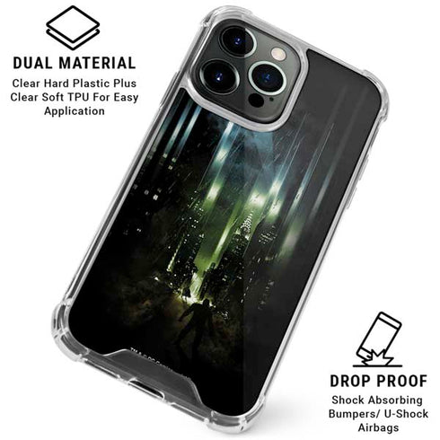 DC Comics Batman Call Sign City iPhone 16 Pro Clear Case